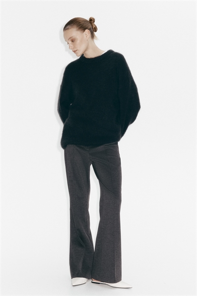 Брюки Bootcut со складками спереди 1322776003