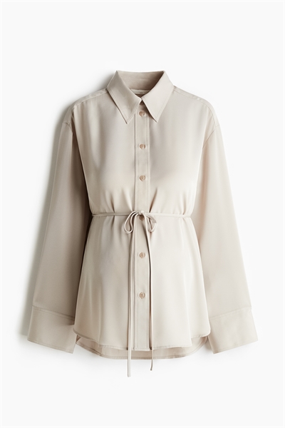 Рубашка MAMA Before & After с завязывающимся поясом 1255752002