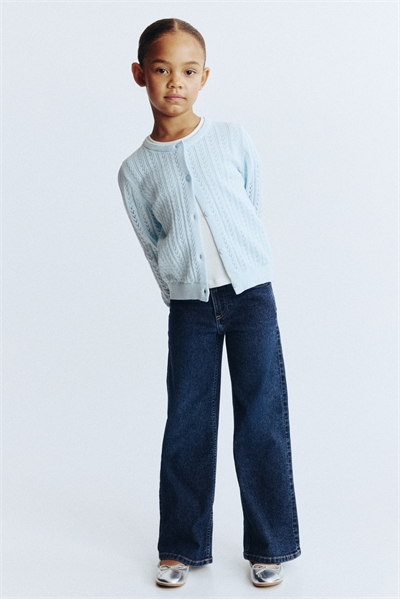 Джинсы с широкими штанинами из суперстрейча 1170962020