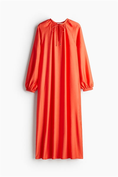 Платье с воздушными рукавами 1265002001