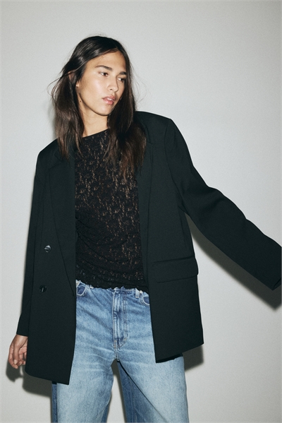 Топ из кружевного трикотажа 1331560001