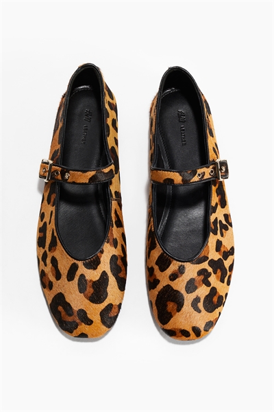Кожаные балетки Mary Janes 1274504001
