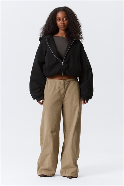 Толстовка на молнии из флиса оверсайз 1301041002