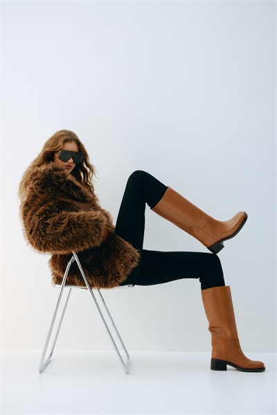 Кожаные сапоги 1283221004