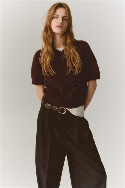 Рубашка-поло из смеси альпаки 1317081002