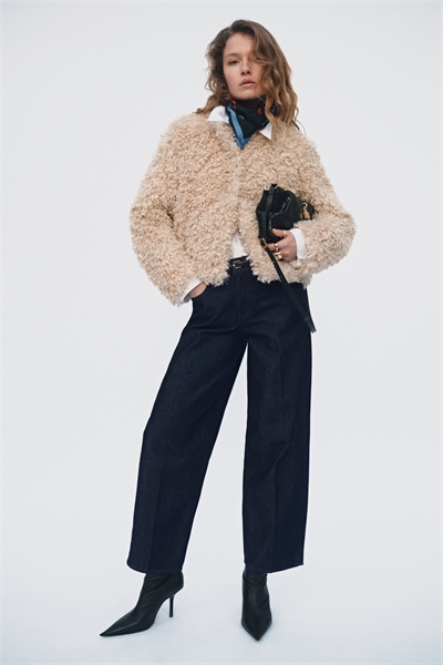 Джинсы Barrel Leg с низкой талией и лодыжками 1333960001