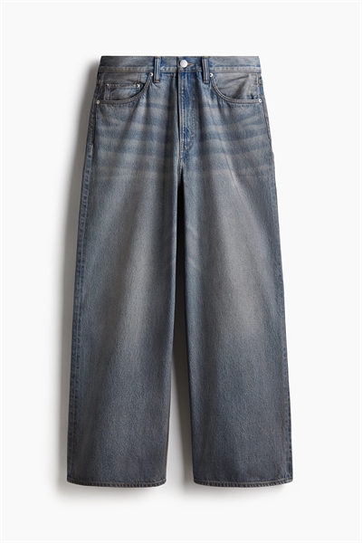 Широкие высокие джинсы 1261442002
