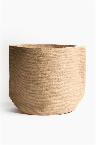 Большая джутовая корзина для хранения 1299308001