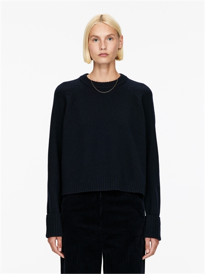 Джемпер из шерсти с расклешенными рукавами 1300530001