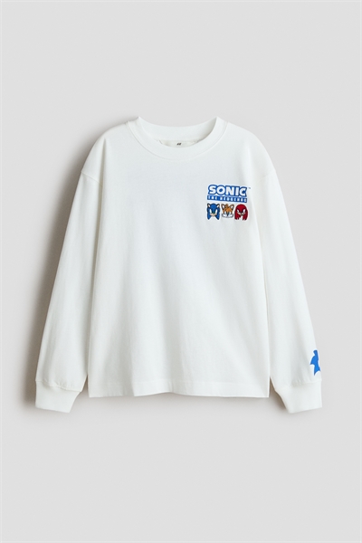 Футболка с длинными рукавами с рисунком из мотивов 1336251001