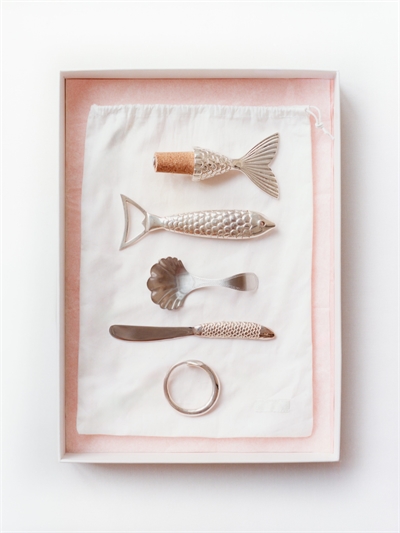 Кольцо для салфетки с серебряным напылением 1308915001