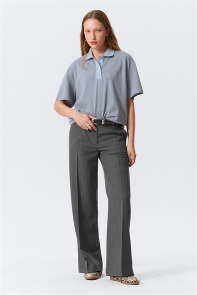 Костюмные брюки с низкой посадкой 1301876005