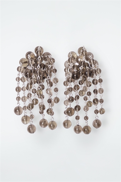 Серьги - Кварцевый каскад 1249824003