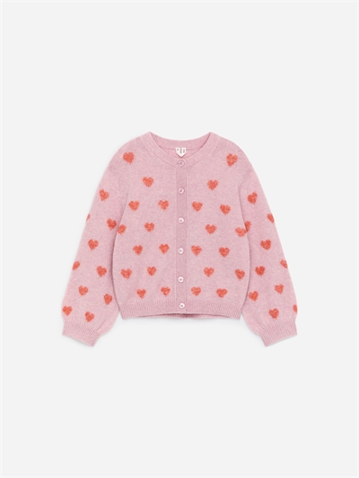 Кардиган из смеси шерсти и альпаки 1259692006