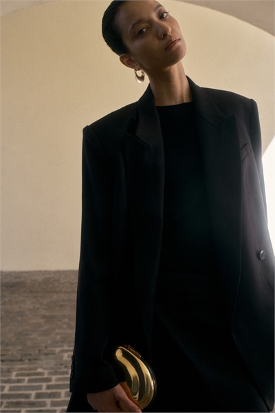 Блейзер из льняного бленда 1267520001