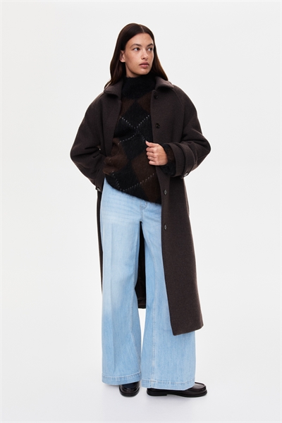 Джинсы с широкими штанинами MAMA 1314699002