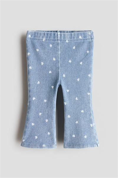 Расклешенные джеггинсы из джерси артикул 1316412001