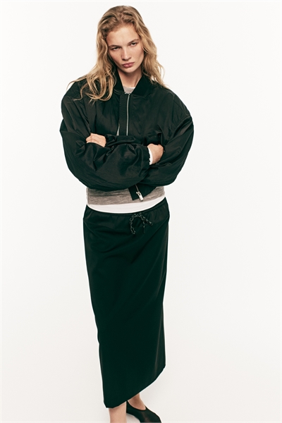 Юбка из шерстяного бленда 1324364001