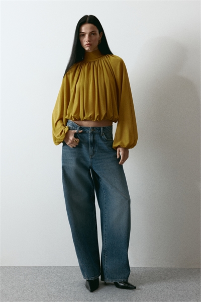 Блузка с завязками на шее 1334060001