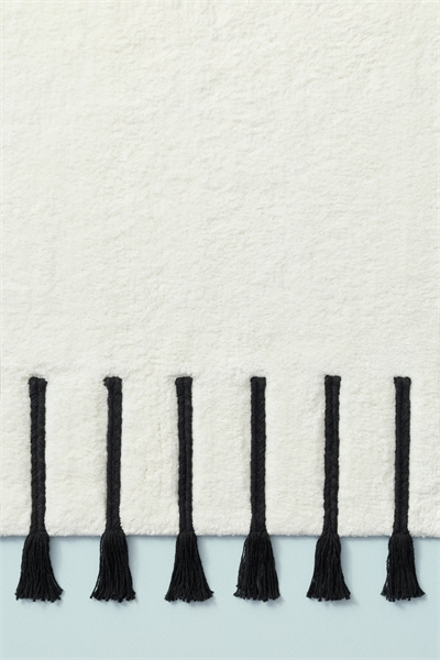 Ворсистый коврик для ванной с кисточками артикул 1302881001