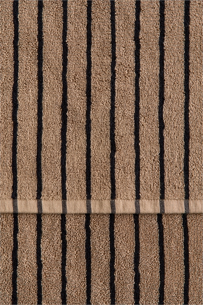 Полосатое банное полотенце артикул 1177356019