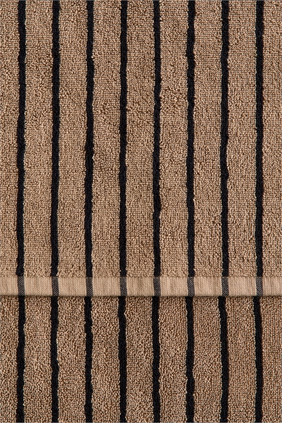 Полосатое полотенце для рук артикул 1177357016