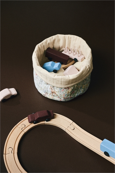 Маленькая стеганая корзина для хранения артикул 1248841005