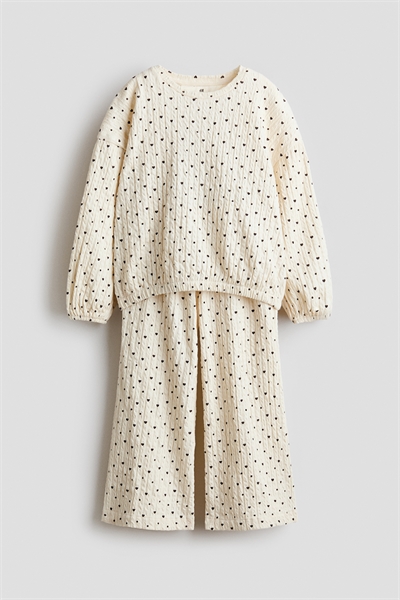 Комплект из 2 частей из текстурированного джерси артикул 1338049001