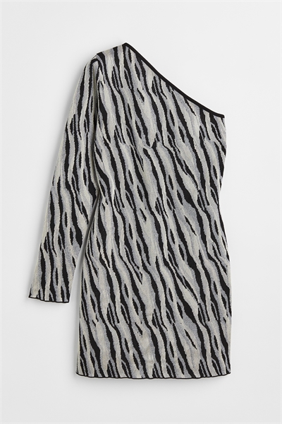 Платье-боди на одно плечо артикул 1148877001