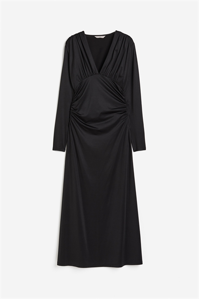 Драпированное платье из джерси артикул 1208082001