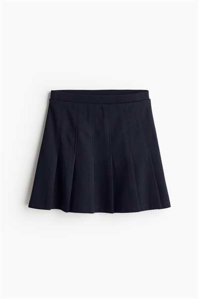 Плиссированная юбка из скубы артикул 1240958002