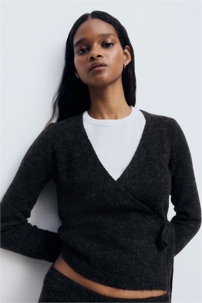 Кардиган с завязками артикул 1302138005