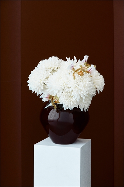 Большая керамическая ваза неправильной формы артикул 1239692004