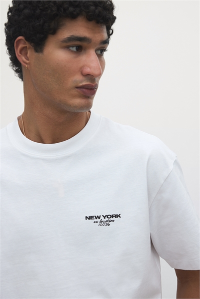 Футболка свободного кроя с принтом артикул 1227157023