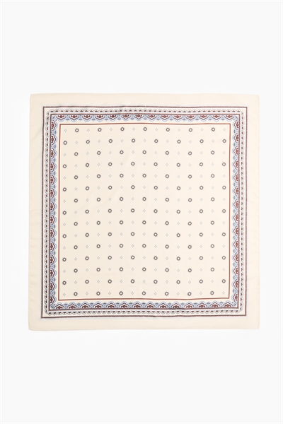 Шарф с узором артикул 1229036094