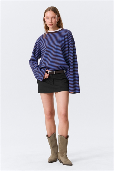 Хлопковая футболка с длинными рукавами артикул 1297679002