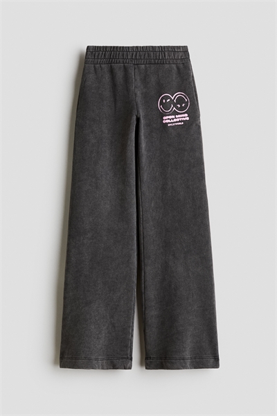 Джоггеры с широкой ворсистой внутренней стороной артикул 1300368008