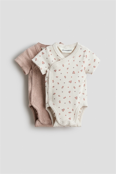 Боди с ребристой подкладкой 2 шт. артикул 1311244002