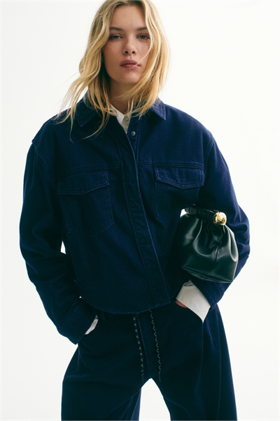 Джинсовая рубашка артикул 1322109001