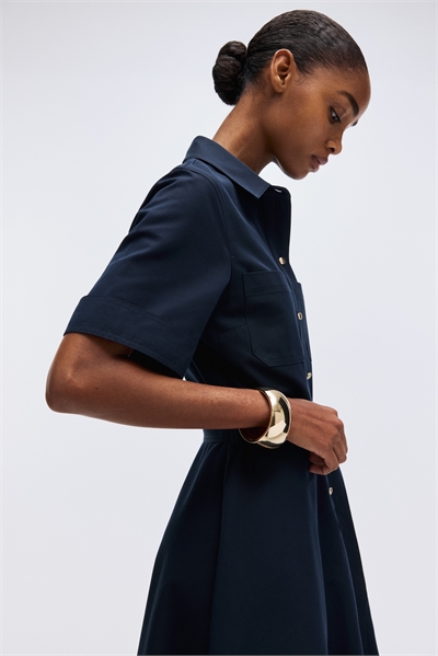 Платье-рубашка с короткими рукавами артикул 1322833001