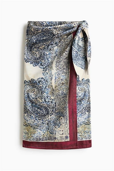 Юбка из атласа артикул 1338834001