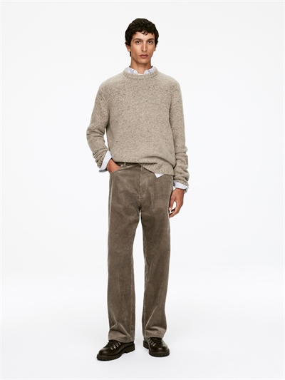 Свободный крой вельветовых брюк артикул 1240487006