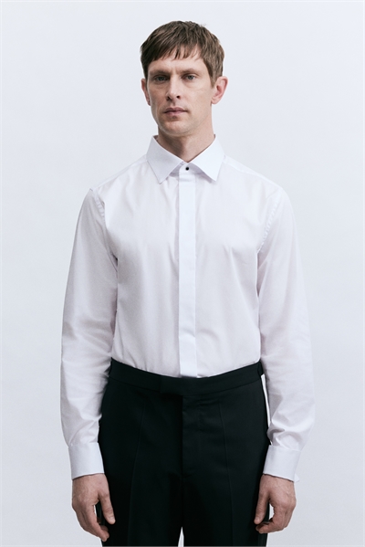 Рубашка-смокинг Slim Fit артикул 1288849001