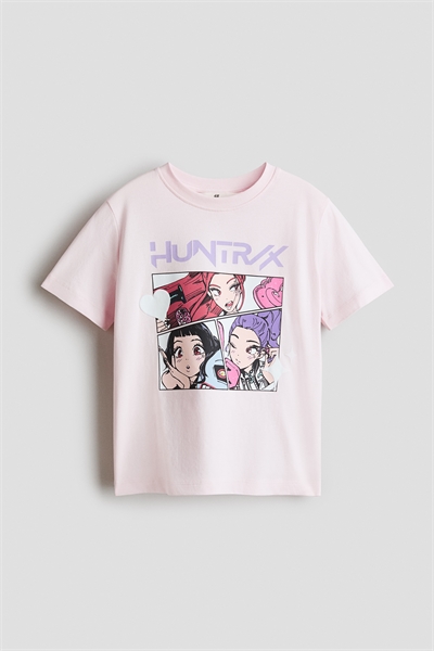 Футболка из хлопка с принтом артикул 1271597049