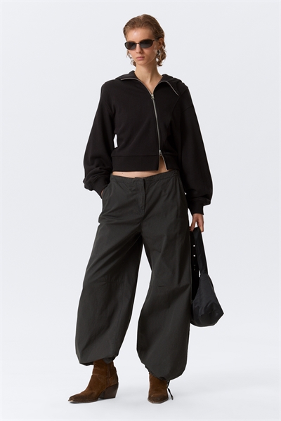 Низкие широкие брюки из рипстопа артикул 1311551001