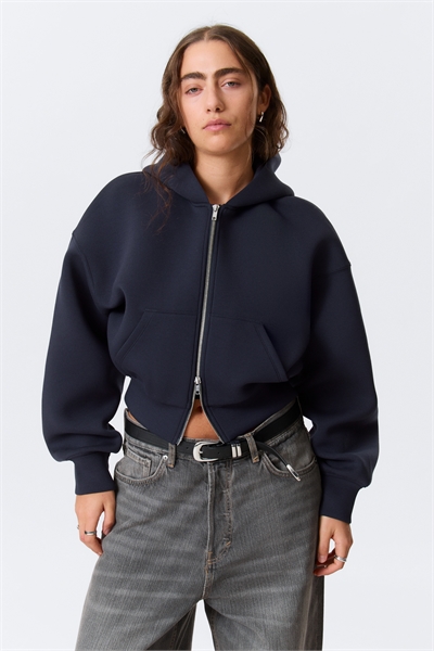 Свободная толстовка на молнии с капюшоном Scuba артикул 1315769001