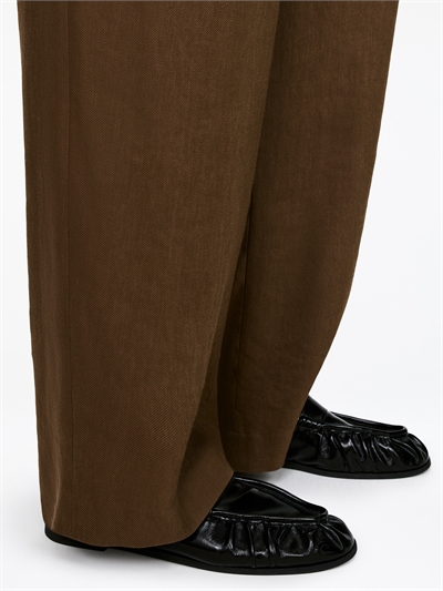 Лакированные кожаные мокасины артикул 1317806001