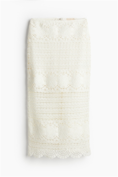 Юбка из вязаного трикотажа артикул 1235367001