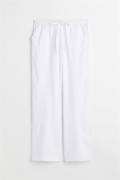 Широкие брюки на резинке артикул 1063563001