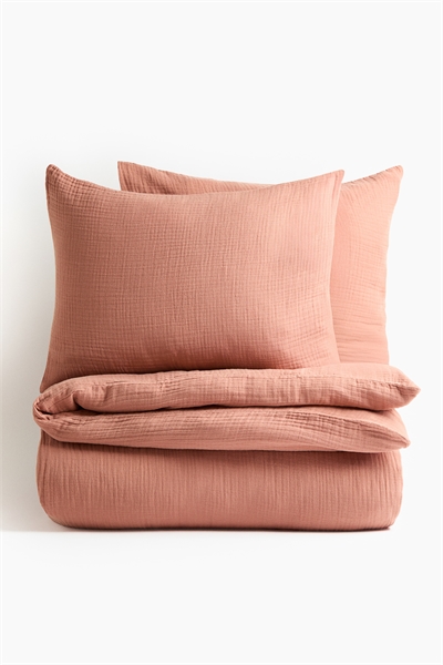 Муслиновое постельное белье для двуспальных/king-size кроватей артикул 0888322056